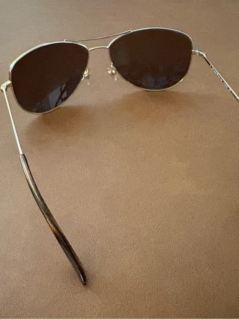 Kate Spade Aviator Sunglasses with Pink & Orange Eyewear Case